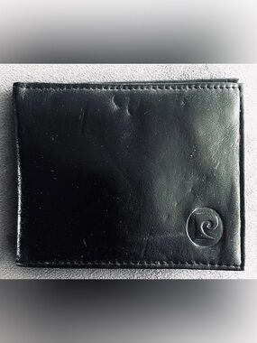 Vintage Pierre Cardin Bifold Wallet Mens Leather/NWT
